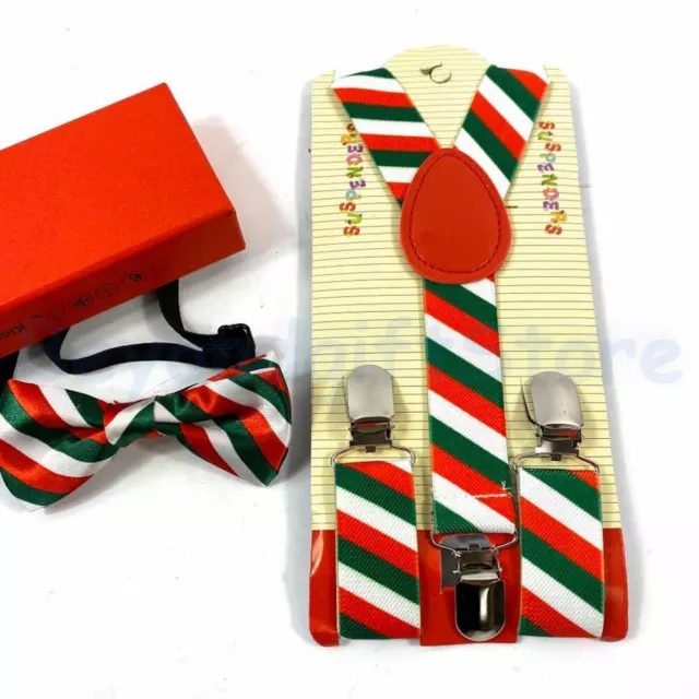 Suspension et nœuds nœuds enfants canne à bonbons de Noël hiver accessoires formels 3