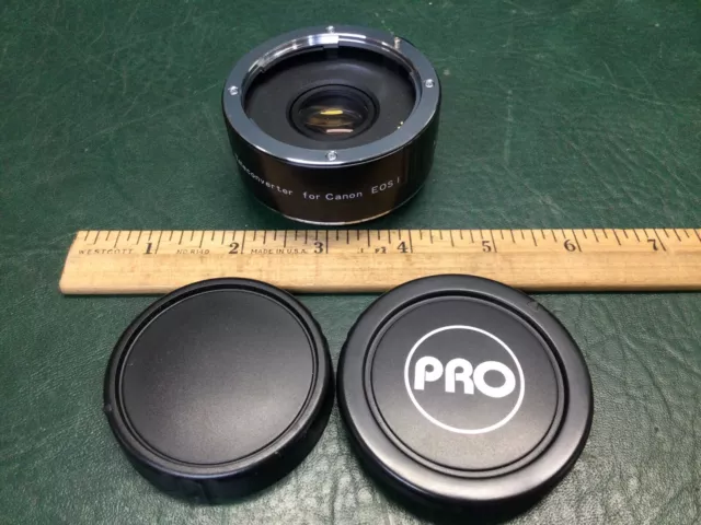 Promaster Spectrum 7 2X Digital Teleconverter for Canon EOS ~ Japan