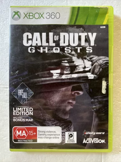 Call of Duty Ghosts Video Game for Xbox 360, 2 Discs Set PRE-OWNED