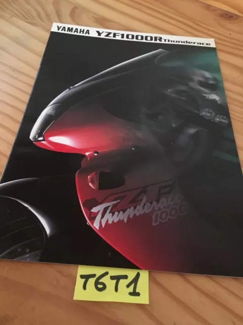 Yamaha YZF1000R Thunderace 1000 YZF R  moto prospectus brochure prospekt