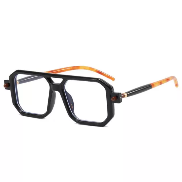 Men Women Square Anti Blue Light Reading Glasses Classic Thick Frame Glasses New