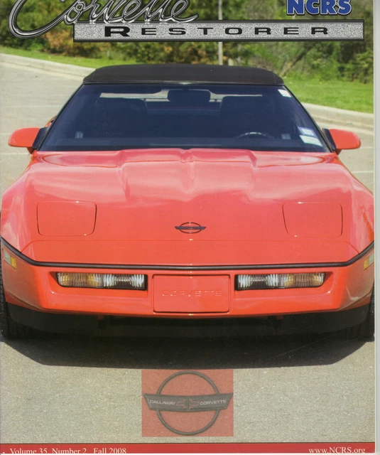 NCRS JUDGING THE Corvette Restorer Vol 35 Number 3 Winter Hot Rod 