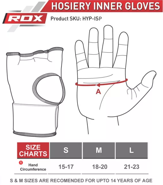 Women Boxing Hand Wraps by RDX, Inner Hand Gloves, MMA Bandages, Boxing Wraps 3