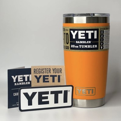 yeti king crab orange 20 oz