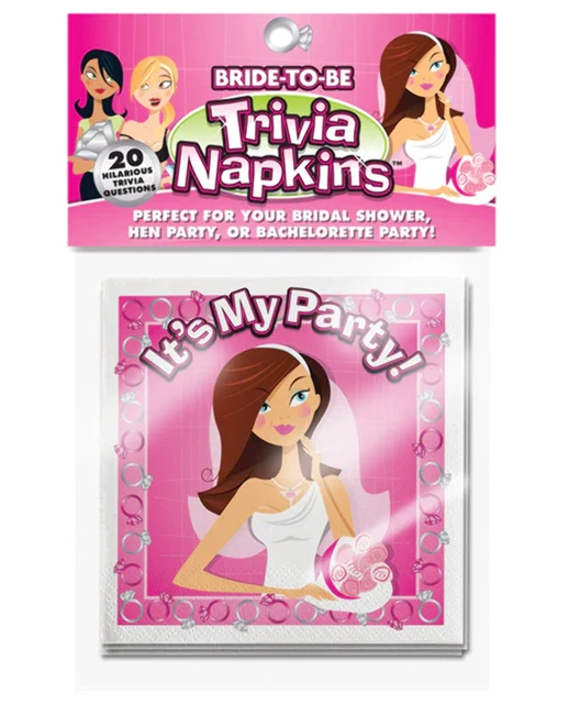 Bride to Be Trivia Napkins