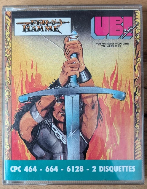 FER ET FLAMME (1986) UBI SOFT ★ AMSTRAD CPC 664 6128