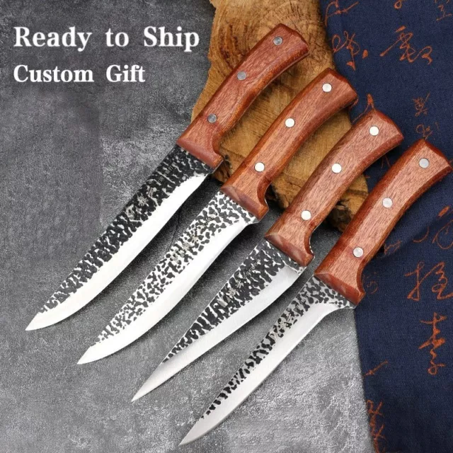 Professional Quality Chef Kitchen Knife set Featuring Ultra-Sharp blade 5Cr15Mov