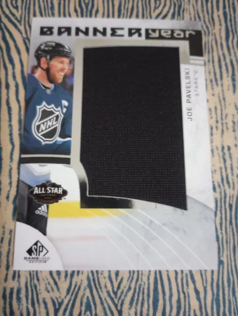 2022-23 UD SP Game Used Banner Year Patch #BYAS-JP Joe Pavelski