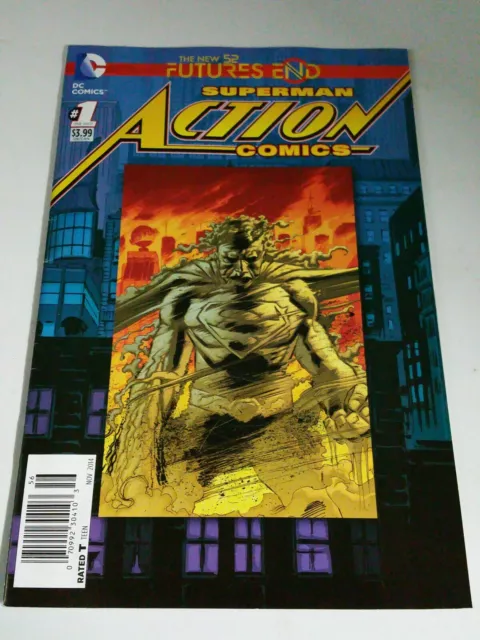 Action Comics Futures End No 1 Nov 2014 Newsstand Variant DC Comics K2c3