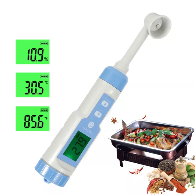 JY IP67 Waterproof Salinity Meter Tester For Food High Accuracy Salt