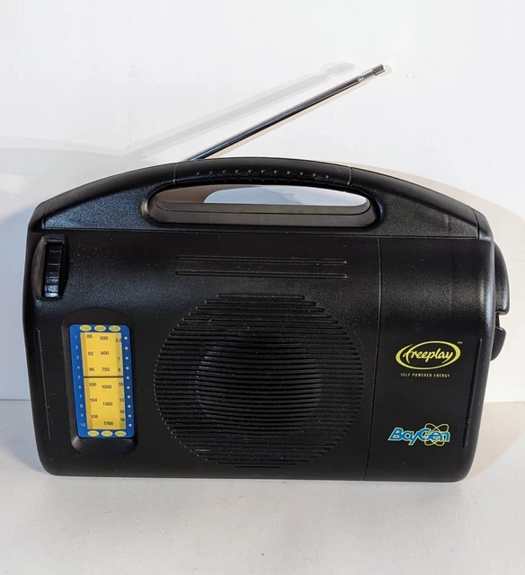 BayGen Freeplay Hand Crank Wind-Up Self Powered AM/FM/SW Portable Radio Tested BayGen Freeplay Hand Crank Wind-Up Self Powered AM/FM/SW Portable Radio Tested