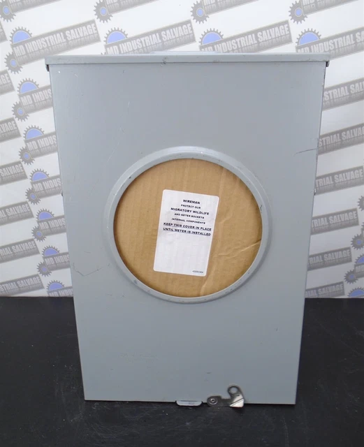 Durham - 200A - 600V,1 Ph,4 Mâchoire - Mètre Douille - MTT83395C-VP02 - Neuf H /