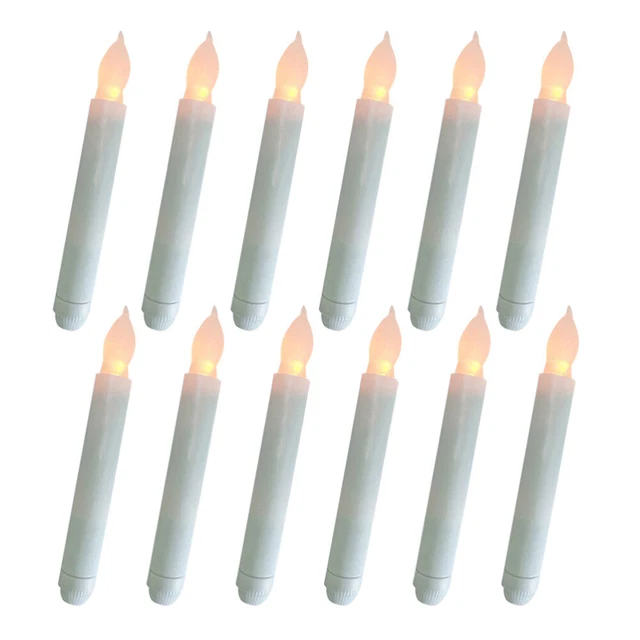 12 Pcs Bougie À Piles Décor De La Nativité Bougies LED Lumières