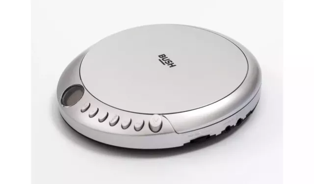 Bush Personal CD Player - SILVER