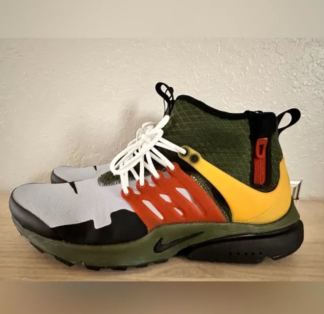 Nike Air Presto Mid Utility Mens Size 11 Shoes DC8751 300 Boba Fett Green Ghost