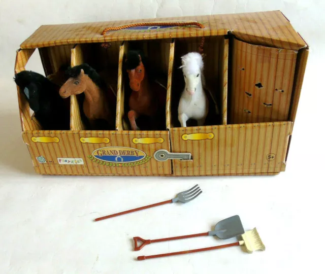 Jouet Jeu Filles Chevaux Aux Box Grand Derrey Poney Jouet Toy Game Girls