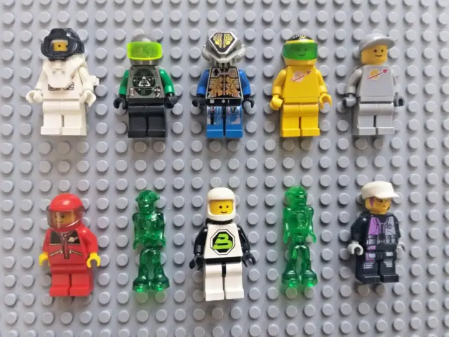 10 Lego Figuren Und Manschen Lego Space Mars Mission Alien