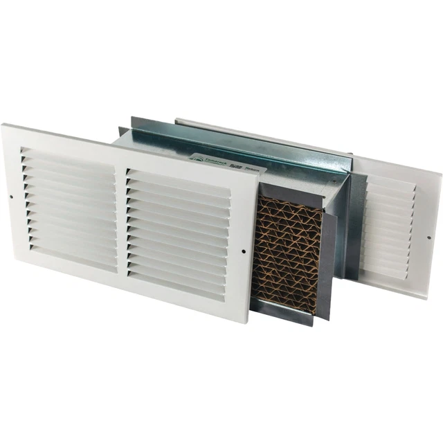 Tamarack Wall Return Air Pathway- White 12inWx6inHx3 1/2inD Model# TTI-RAPR12.6