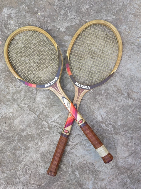 Raquette De Tennis Vintage Rossignol Strato Tournament LM4 – Bois – Rackette Collection