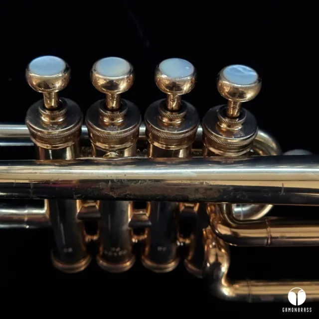 Henri Selmer Paris Bb/A piccolo trumpet Maurice Andre case mouthpiece GAMOBRASS