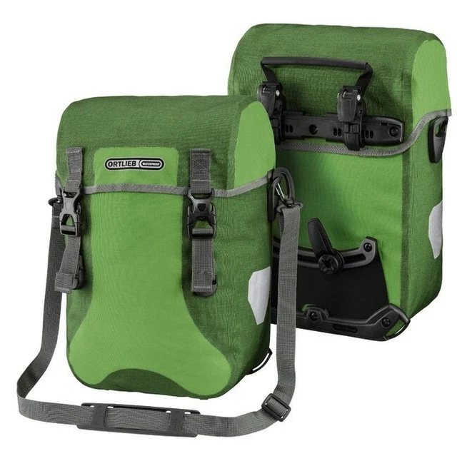 NEW - Pair of Ortlieb Sport-Roller Plus Bike Panniers Green - FREE INT SHIPPING