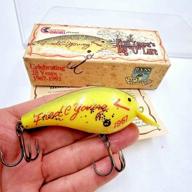 Cotton Cordell Fred Young's Big O Lure - B.A.S.S. 25th Anniversary