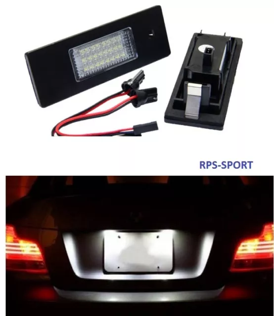 FEUX ARRIERE AMPOULE LED XENON OBD ECLAIRAGE FEUX DE PLAQUE BMW 118d E87