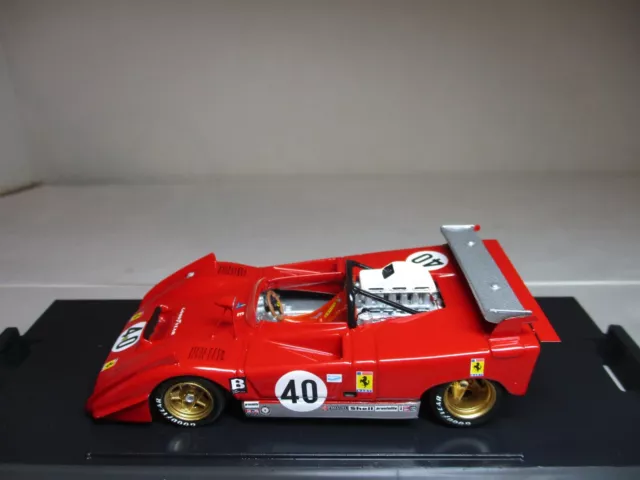 MG Model 1/43 Ferrari 712M #40 CAN-AM 1972 Watkins Glen N.A.R.T. Jarier FAST14