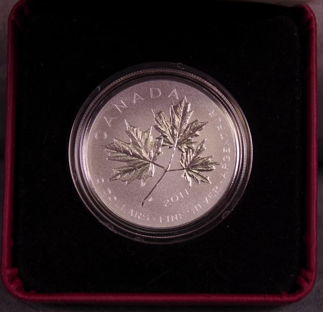 2011年 Canada 1オンス SiLver Maple Leaf 2枚 1oz Silver Canadian Maple Leaf Coin (2011) | eBay