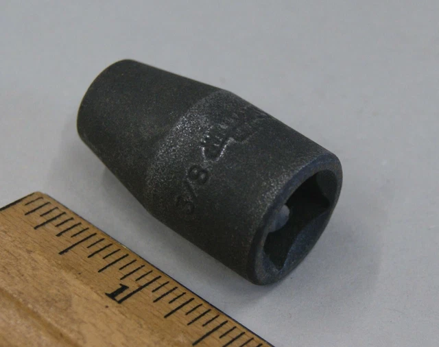 Williams 4-612 USA, 1/2" Drive Shallow Impact Socket, 6 pt, 3/8", READ, S-8860