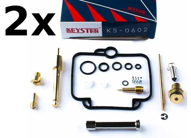 Keyster Vergaser-Reparatursatz Suzuki GS500E, Bj. '89-'93,  2 Kits KS-0602