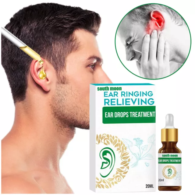 Tinnitus Relief Ear Drop for Hearing Loss & Ear Pain Relief Treatment Ear  Care | eBay