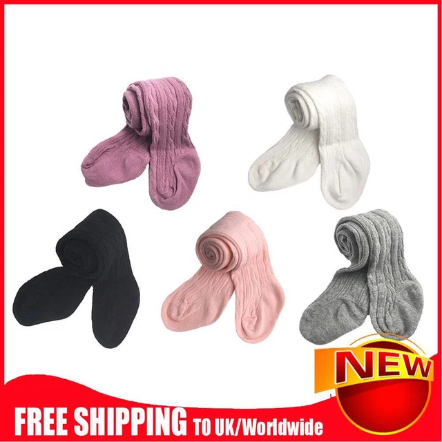 Collant Bambini Primavera Autunno Bambini Cotone Antiscivolante Colori Solidi