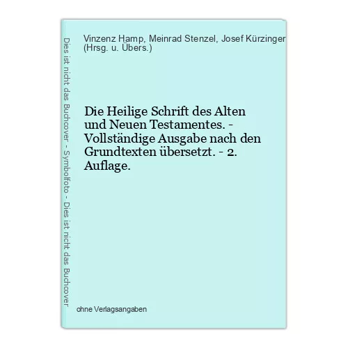 La Sainte Inscription De Alten Et Nouveau Testamentes Complet Ausgabe Selon