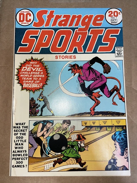 Strange Sports Stories #1 (1973, DC Comics) Nick Cardy Cover; Looks NM-