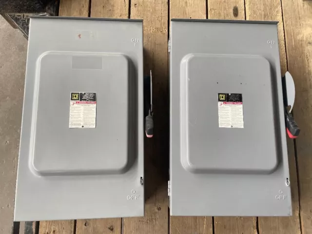 Square D H364NRB Disconnect Switch 200A 600V NEMA 3R