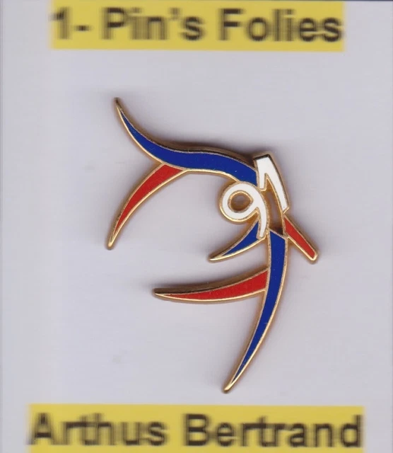 PINS BREST 90 FRANCE TELECOM signé Arthus BERTRAND PARIS FRANCE EUR 12,04 - FR
