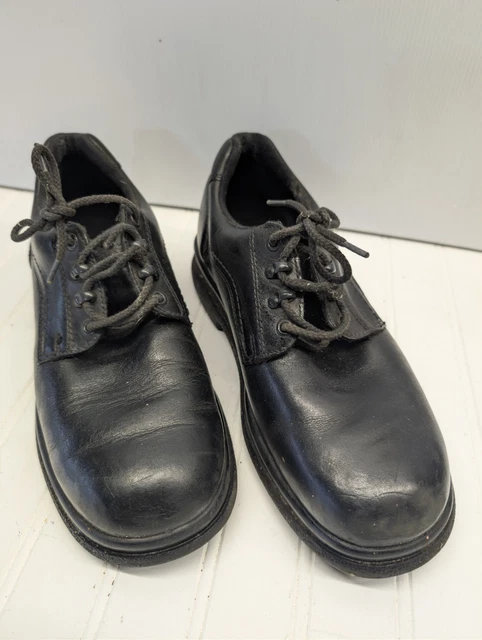 RED WING 8700 Black Leather Slip Oil Resistant Slip On Shoes  display picture 3