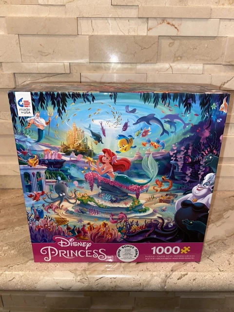 DISNEY PRINCESS THE Little Mermaid 1000 Piece Jigsaw Puzzle £26.84 ...