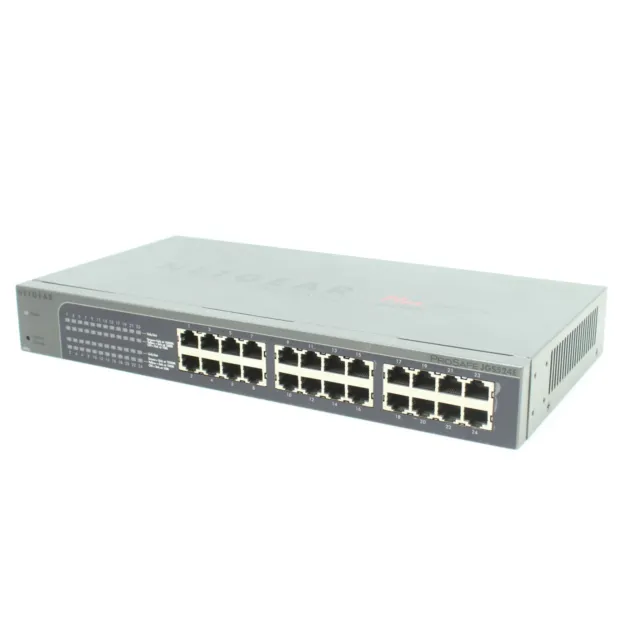 Netgear ProSafe JGS524E 24 Port Gigabit Ethernet Network Switch