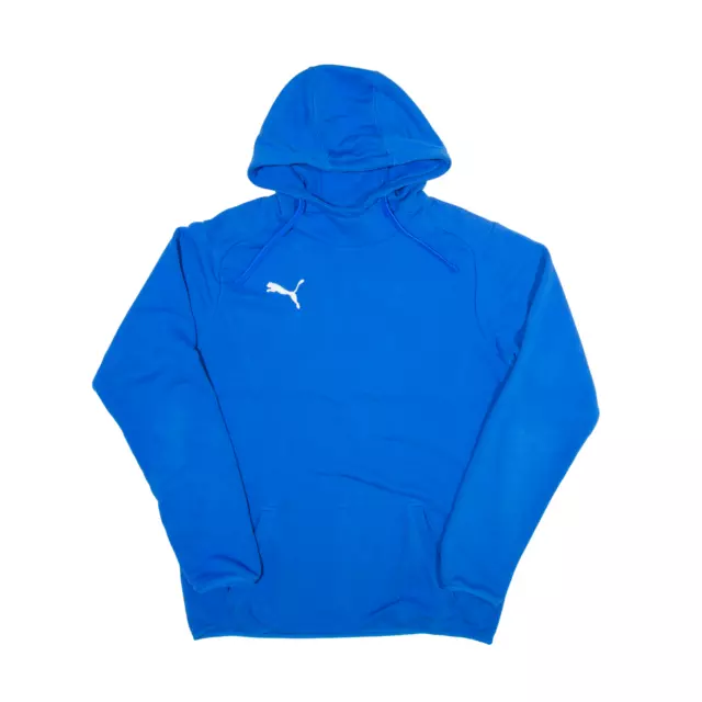 PUMA Hoodie Blue Pullover Mens S