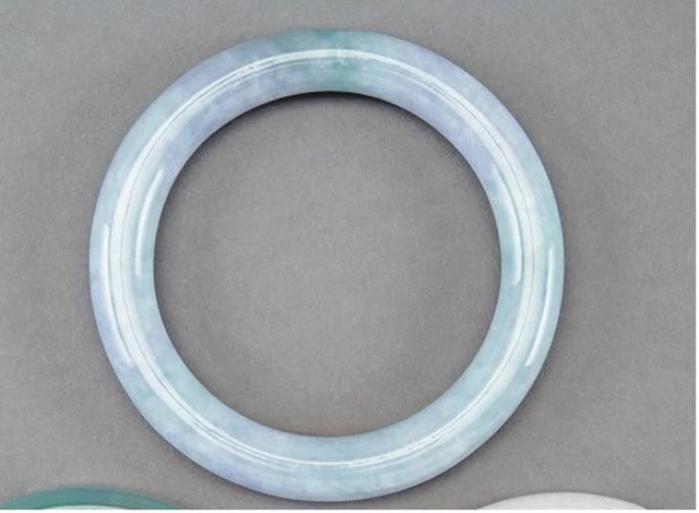 Jade074 Estate Qing Dynasty jade bangle inner diameter 60MM, outside 80MM.  GIA
