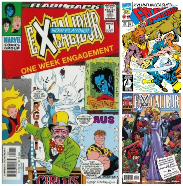 Excalibur U PICK comic 0 1 2 3 4 5 6 7 8 9 10-24-125 VF/NM 1988 New 2005 Marvel