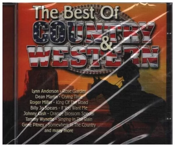 CD Johnny Cash, Roger Miller a.o. The Best Of Country & Western NEW OVP