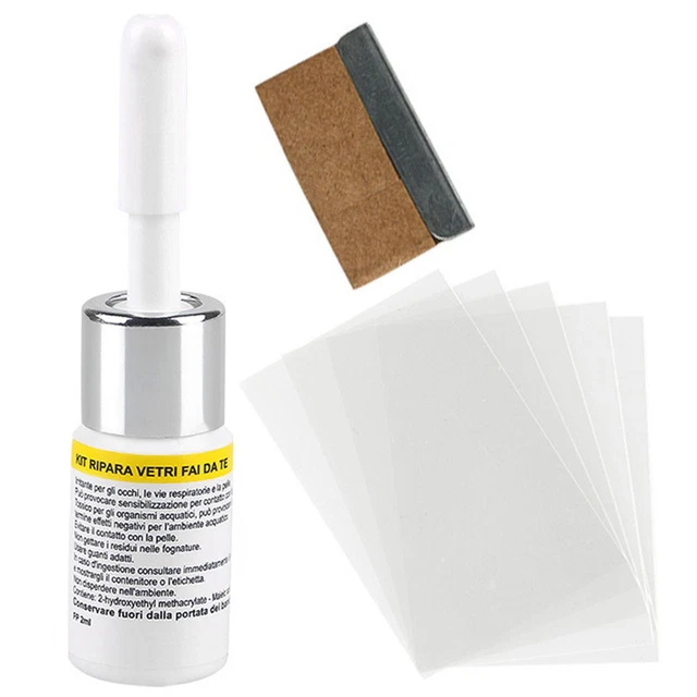 Car Glass Chip Repair Kit Resin Windshield Repair Kit For Chips And Cracks