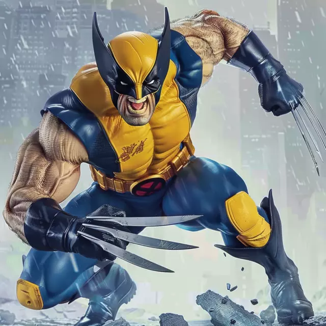 Texto Original En NECA Action Figura Revoltech Yamaguchi Lobezno Juguetes X-Men