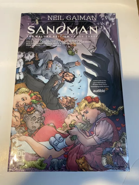 Neil Gaiman Sandman Deluxe Edition Book 3 Three New DC Black Label HC Sealed