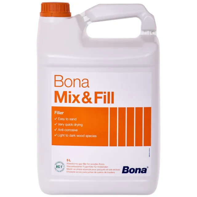 Bona Mix & Fill Fugenkitt Lösung 5 Liter wasserbasiert