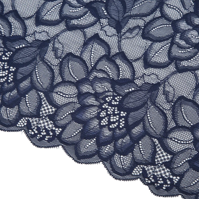 (zaffiro)10 Yarde 2 3 Cm Di Larghezza Nastro Di Pizzo Decorativo Elegante Bordo