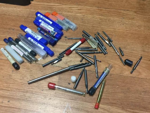 Lot Of Assorted Carbide Endmills 1/16 - 3/16"